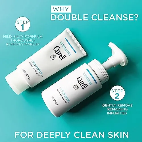 Curel Makeup Cleansing Gel and Face Wash