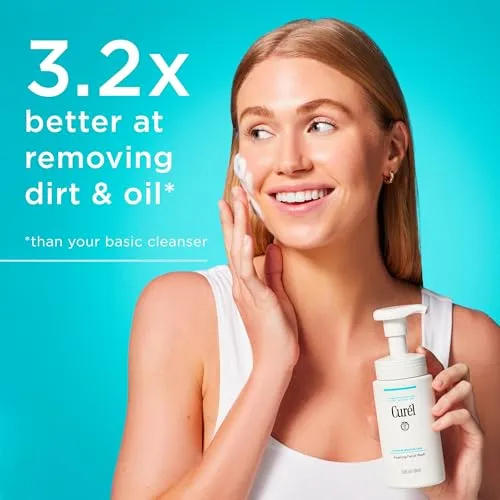 Curel Makeup Cleansing Gel and Face Wash