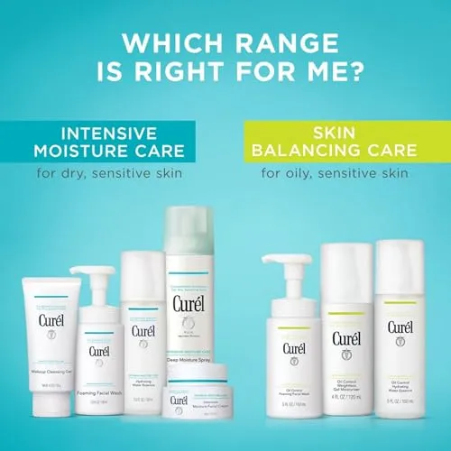 Curel Makeup Cleansing Gel and Face Wash