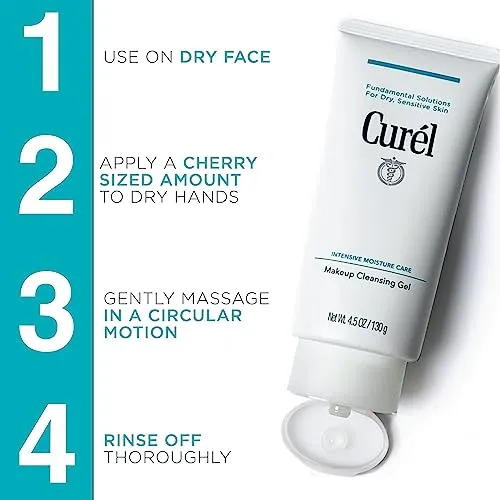 Curel Makeup Cleansing Gel and Face Wash
