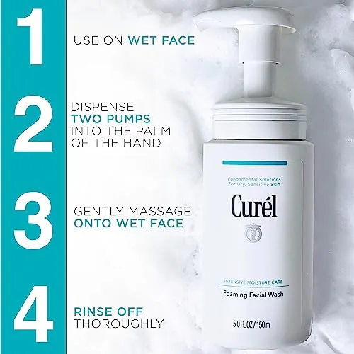 Curel Makeup Cleansing Gel and Face Wash