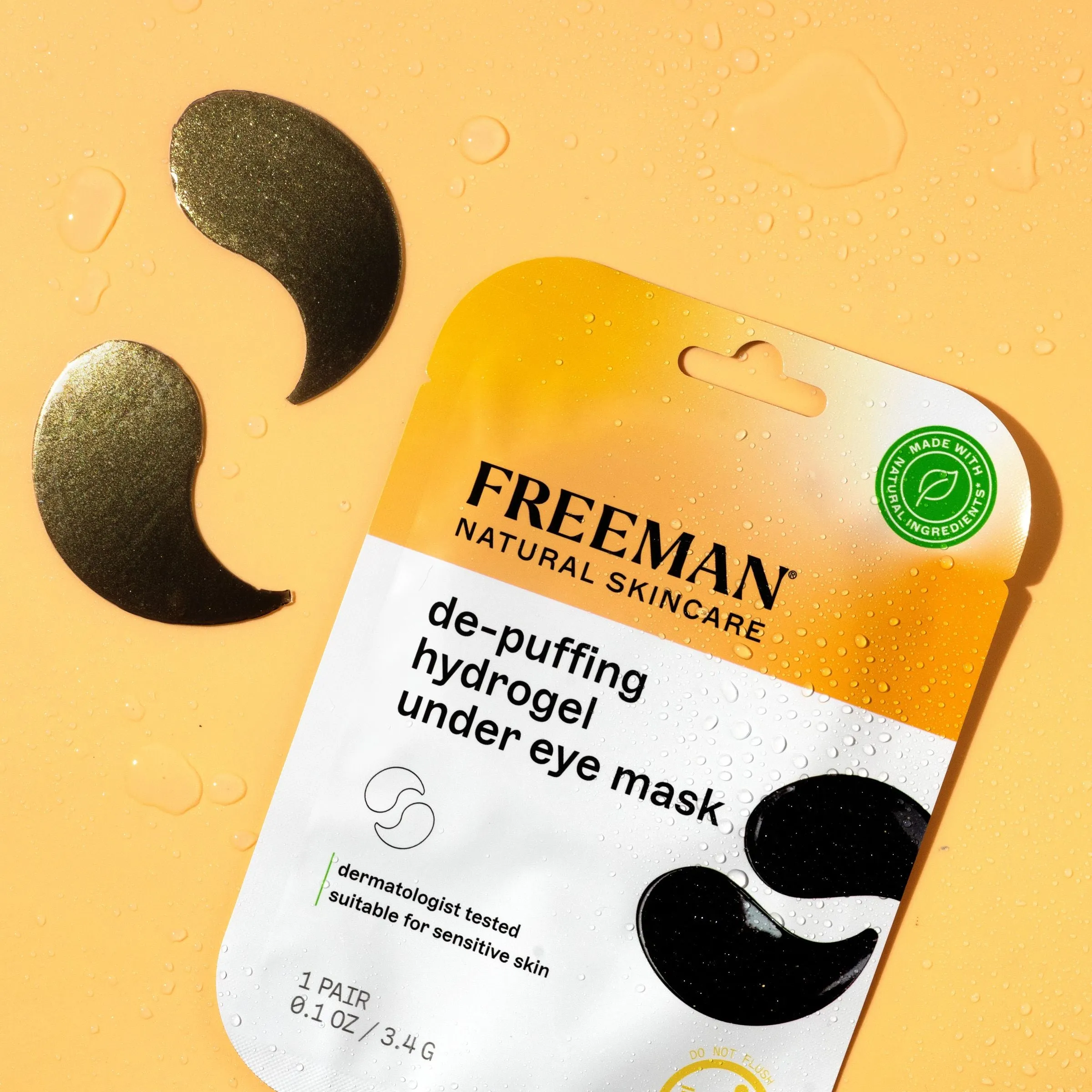 De-Puffing Hydrogel Under Eye Mask