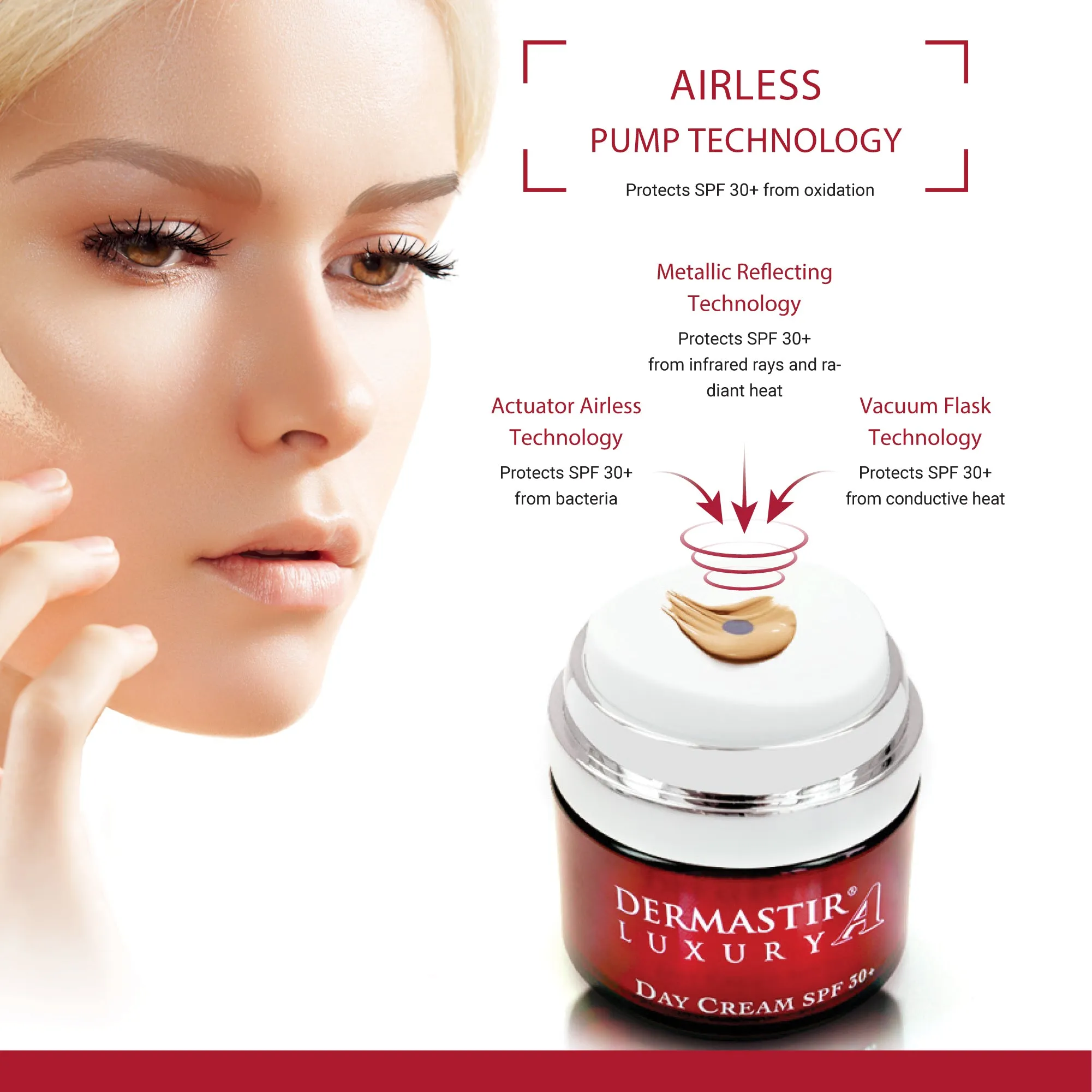 Dermastir Day Cream SPF30  Tinted