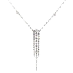 Diamond Icicle Pendant