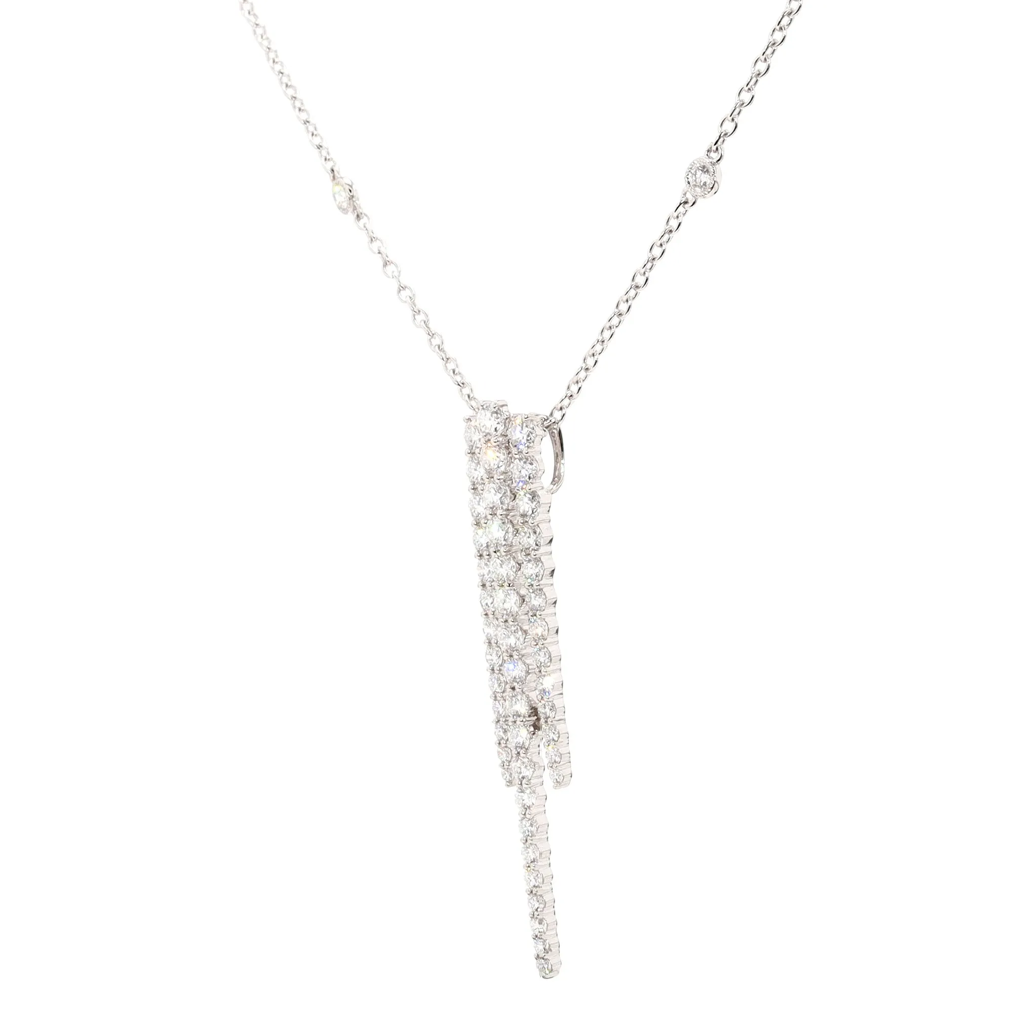 Diamond Icicle Pendant