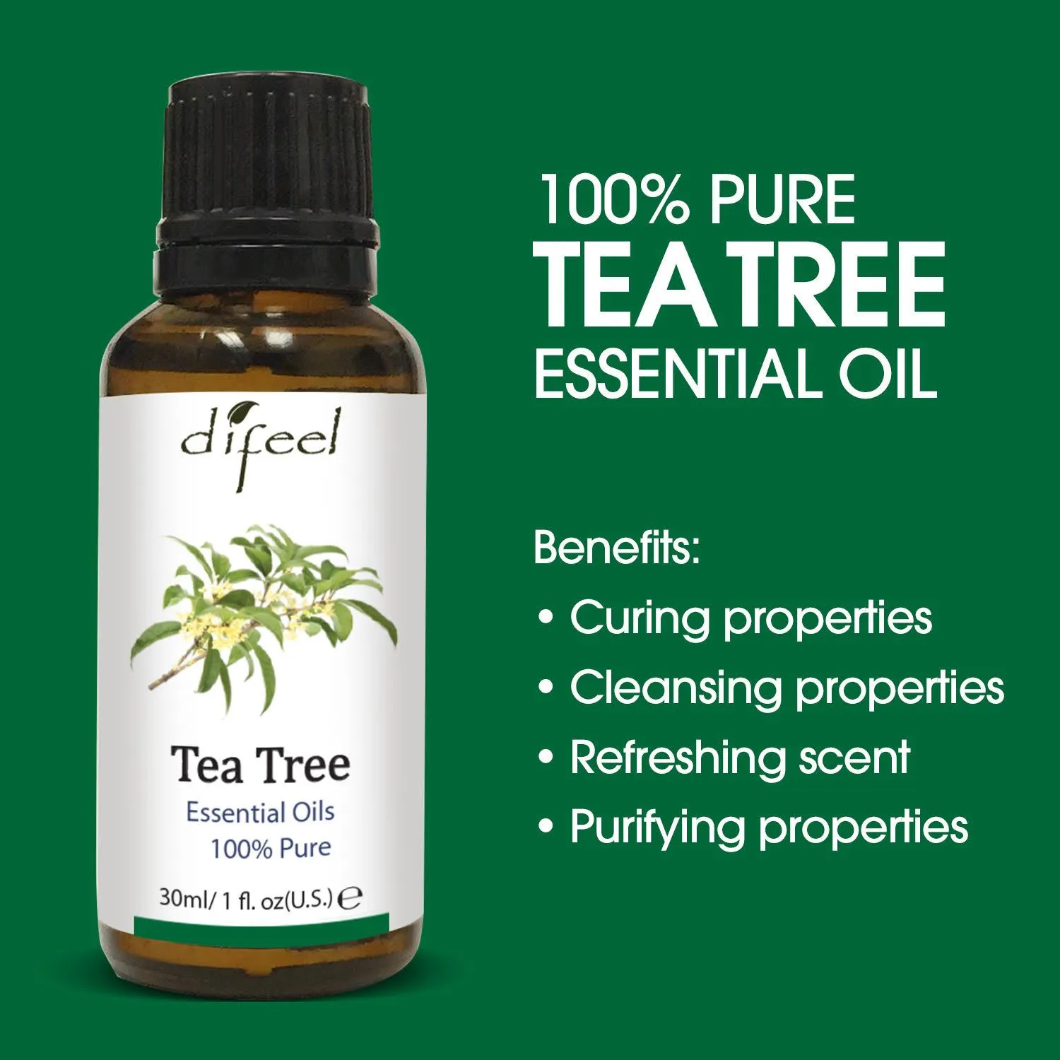Difeel Deluxe 6 Piece Essential Oil Kit