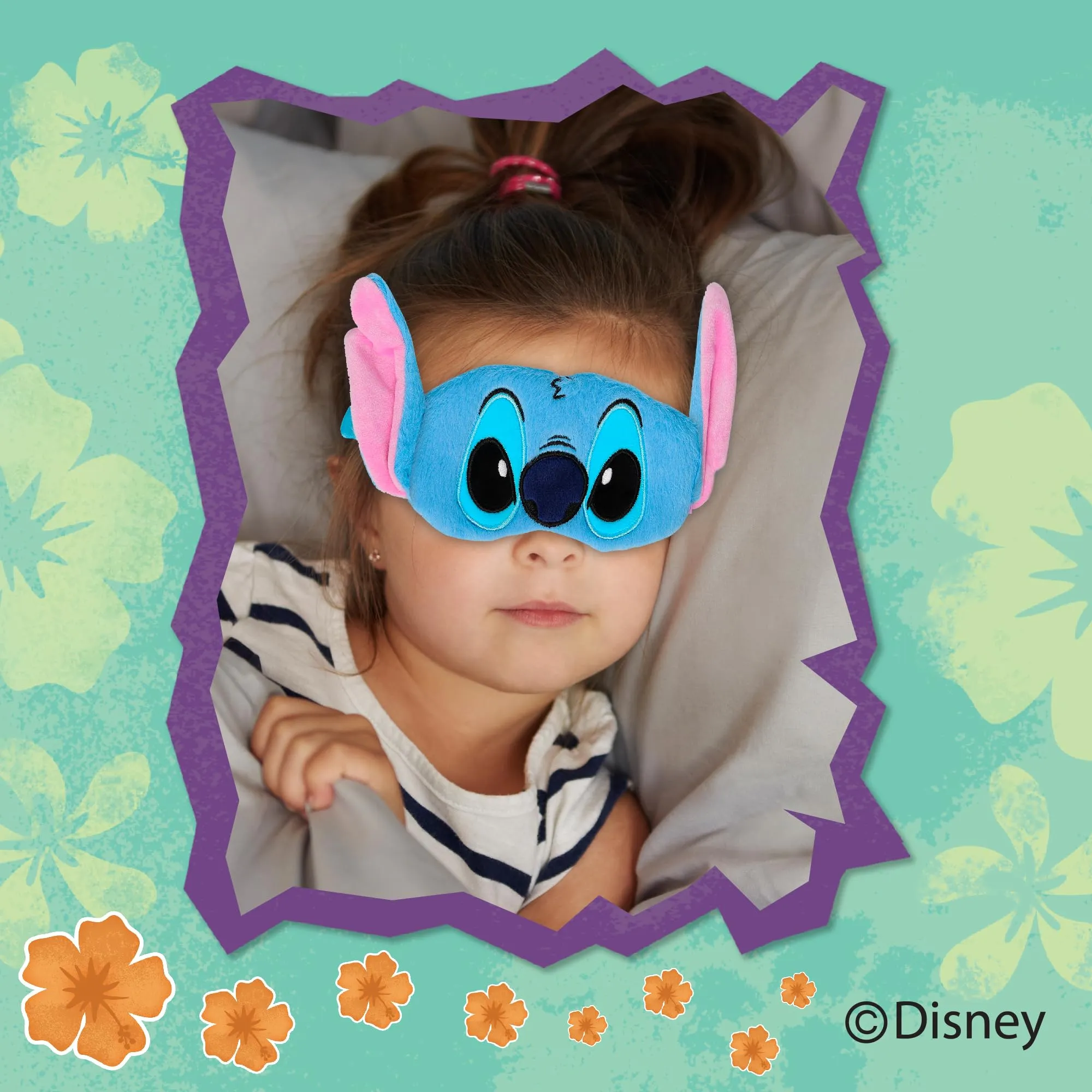 Disney Lilo & Stitch Sleep Mask - Stitch Eye Mask for Sleeping - Disney Eye Mask Official License