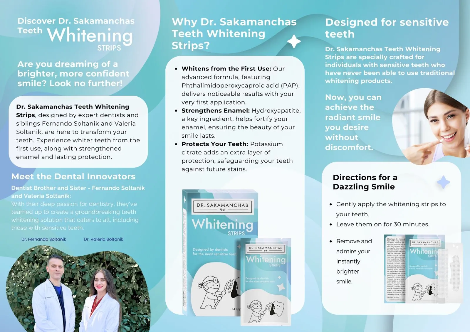 Dr. Sakamanchas Whitening Strips