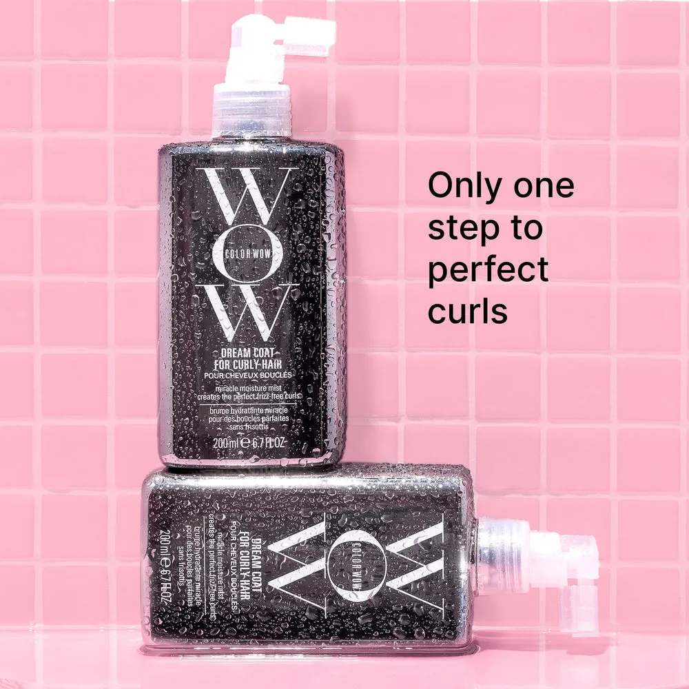 Dream Coat For Curly Hair
One-step solution for frizz-free, crunch-free curls