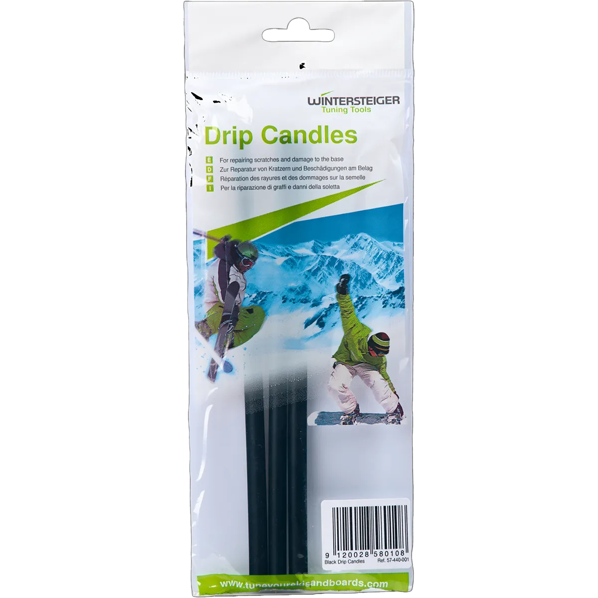 Drip Candles Black P-Tex