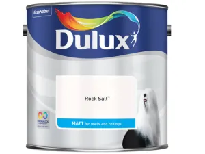 Dulux Rich Matt Rock Salt Emulsion Paint 2.5 Litres