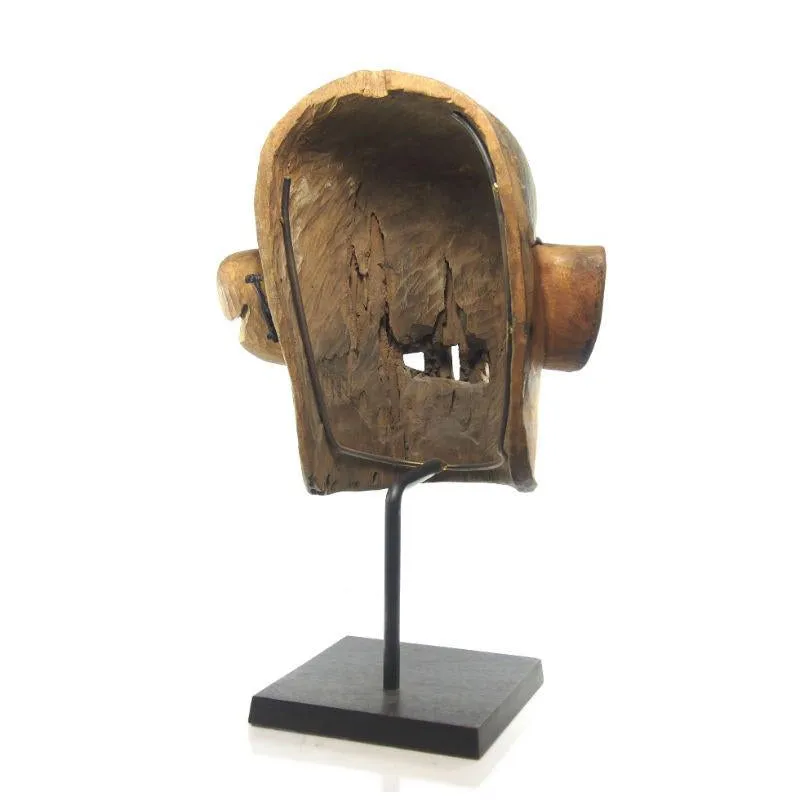 Early 20th Century Makua Male Initiation Mask