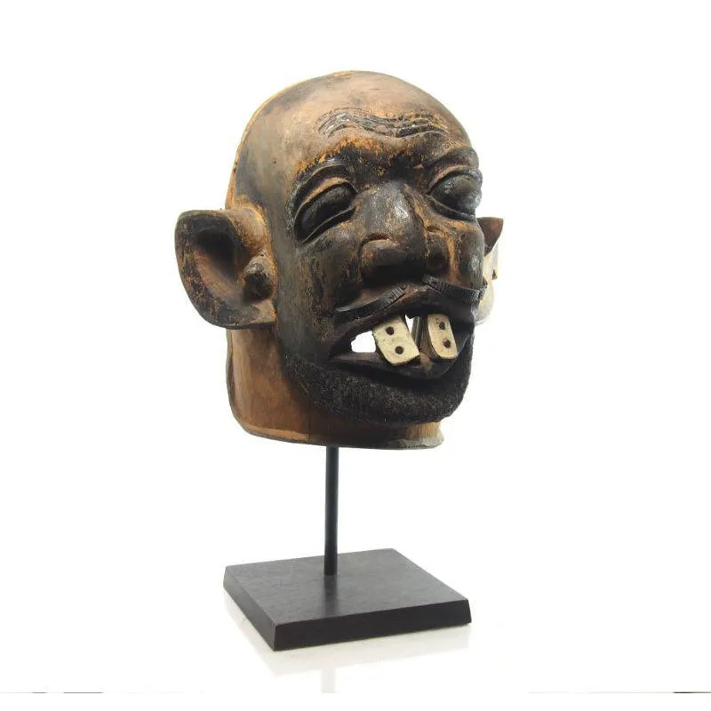 Early 20th Century Makua Male Initiation Mask