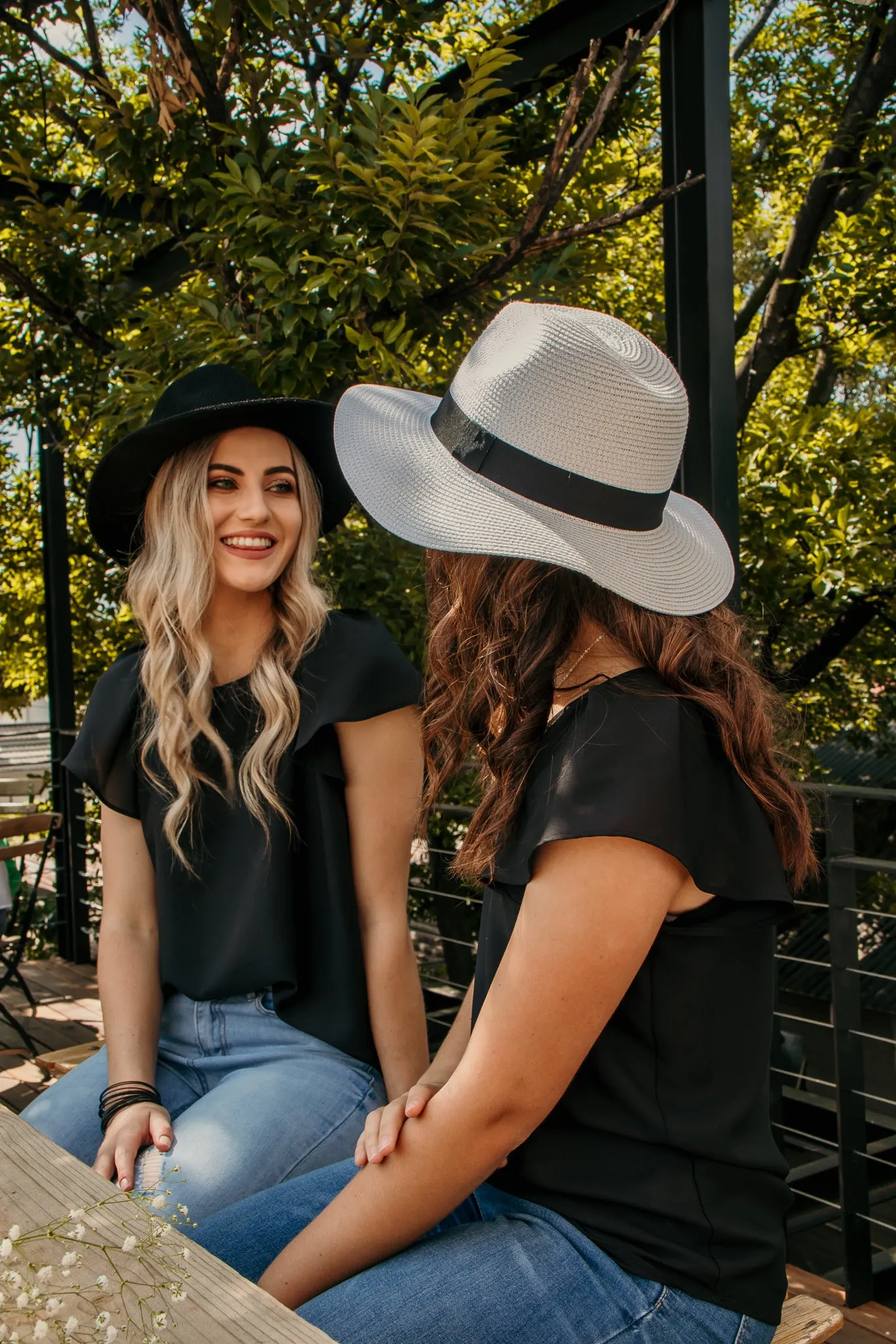 Eden Classic Sunhat: Black