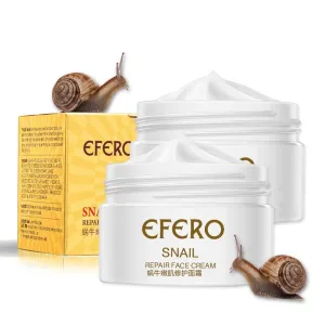efero Snail Cream Moisturizing Face Cream for Snail Repair Anti Aging  Essence Face Whitening Cream Wrinkles Firming Skin Care