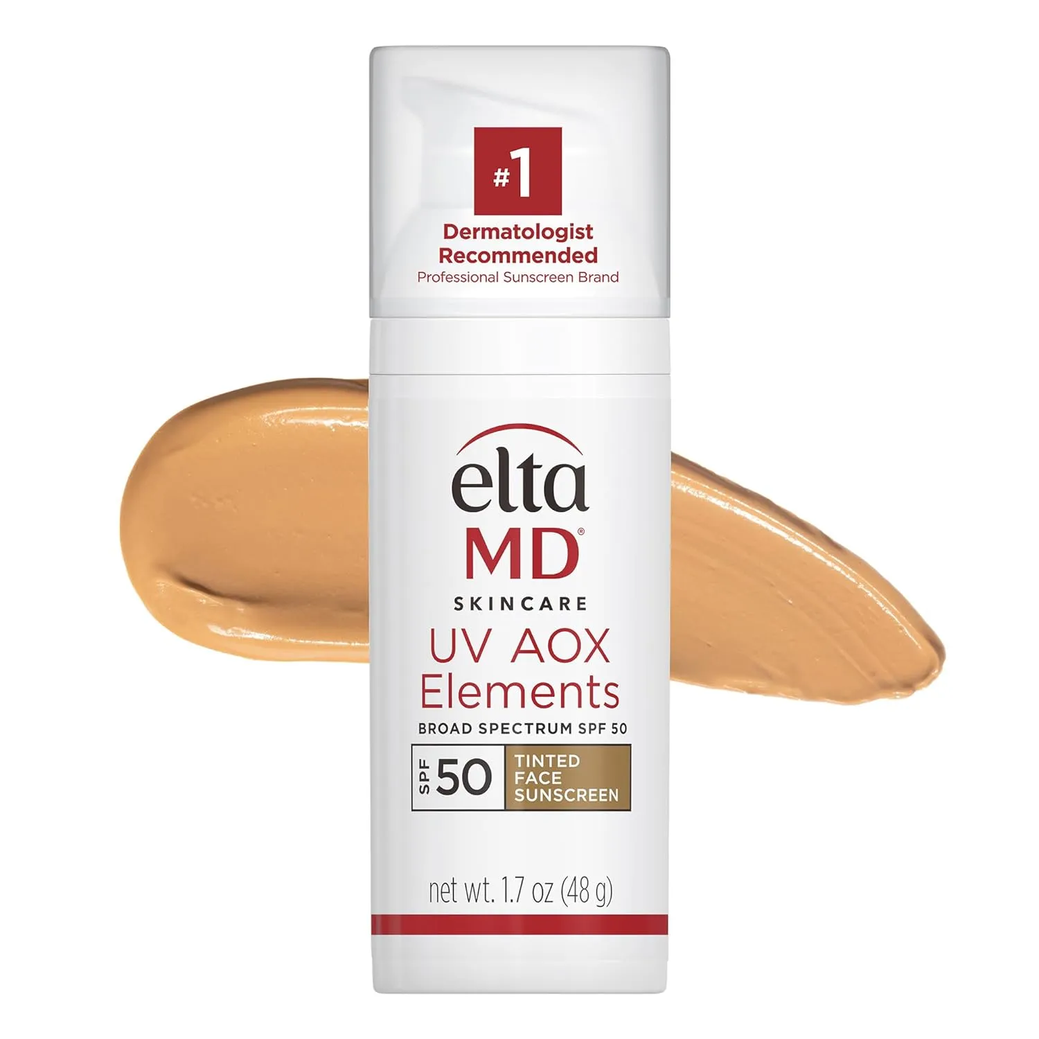 EltaMD UV AOX Elements Tinted Sunscreen Moisturizer SPF 50 1.7 oz Pump