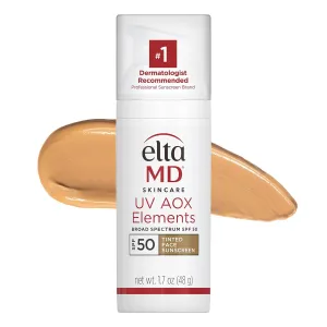 EltaMD UV AOX Elements Tinted Sunscreen Moisturizer SPF 50 1.7 oz Pump