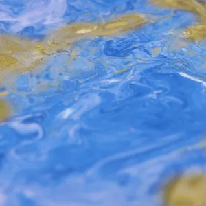 Emulsion resin - Petit - Blue yellow