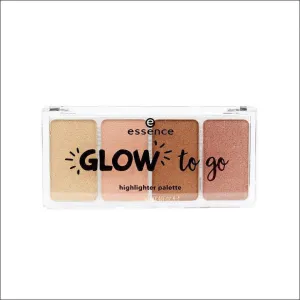 Essence Glow To Go Highlighter Palette 10 Sunkissed Glow14g