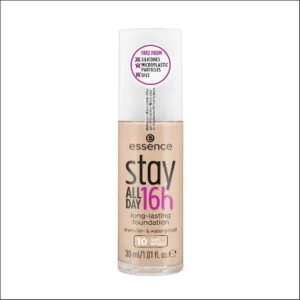 Essence Stay All Day 16h Foundation 10- Soft Beige 30ml