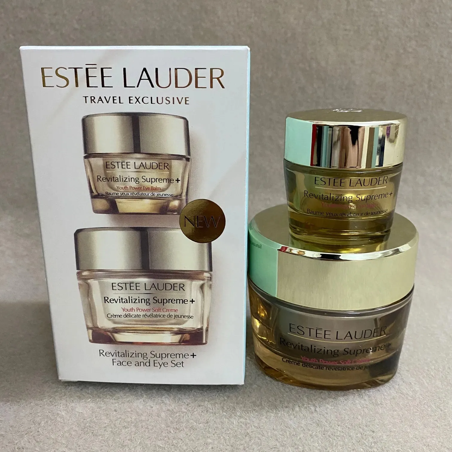 Estée Lauder Multi-Effect Two-Piece Wake up eye Cream 15ml   Refreshing Face Cream 75ml Set
