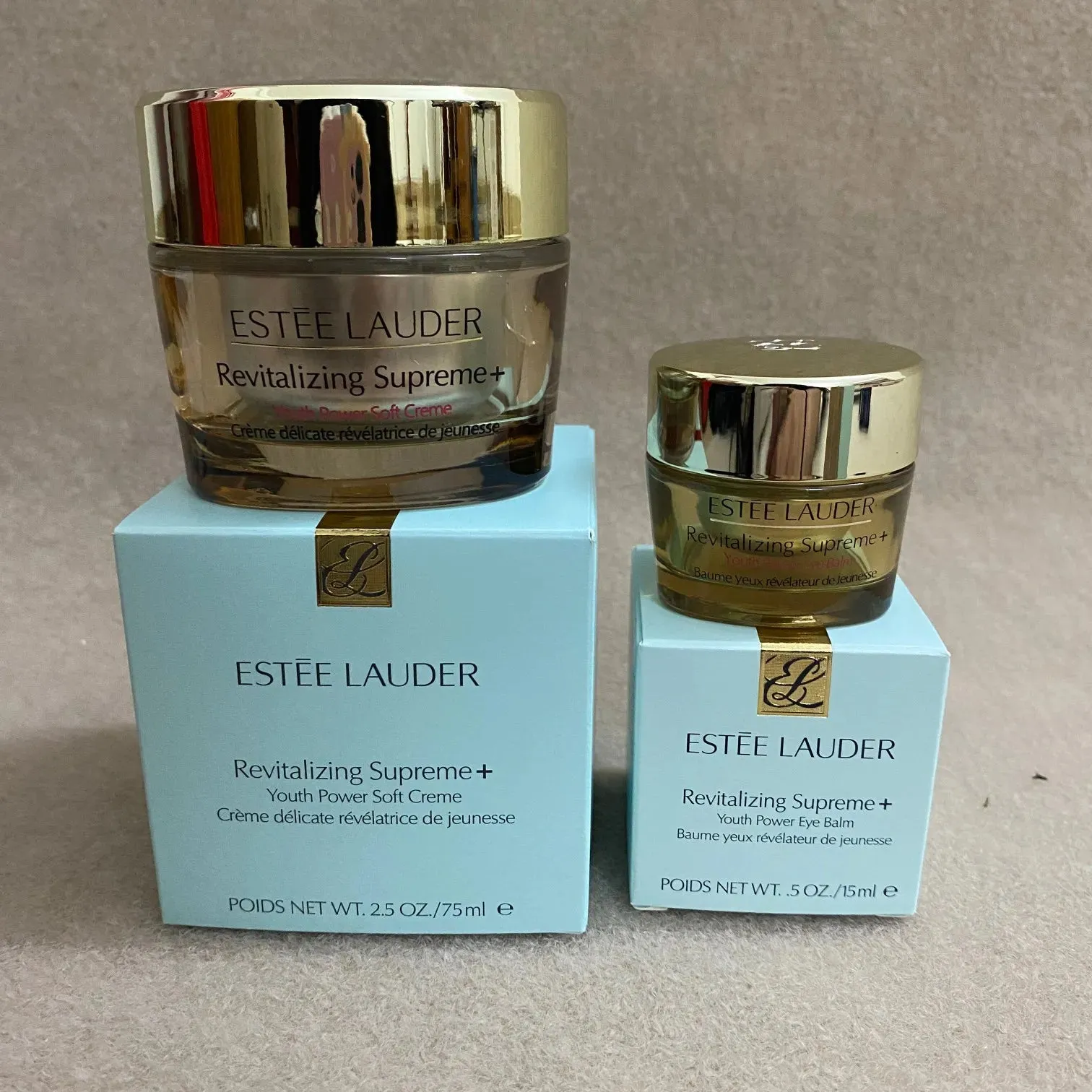 Estée Lauder Multi-Effect Two-Piece Wake up eye Cream 15ml   Refreshing Face Cream 75ml Set