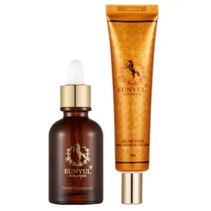 EUNYUL Horse Oil Ampoule 30ml   Eye Cream 30ml Set