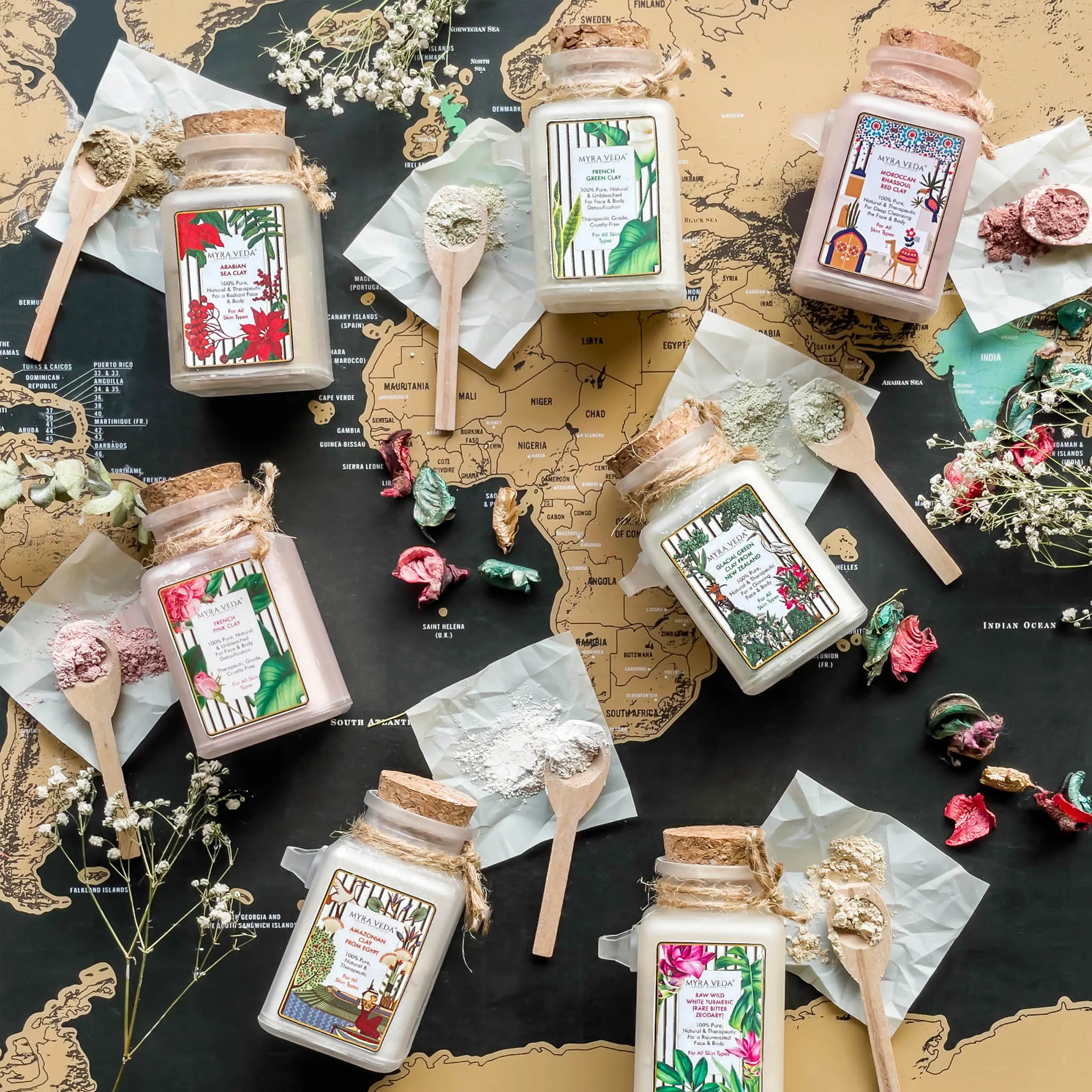 Exotic Clay Masks