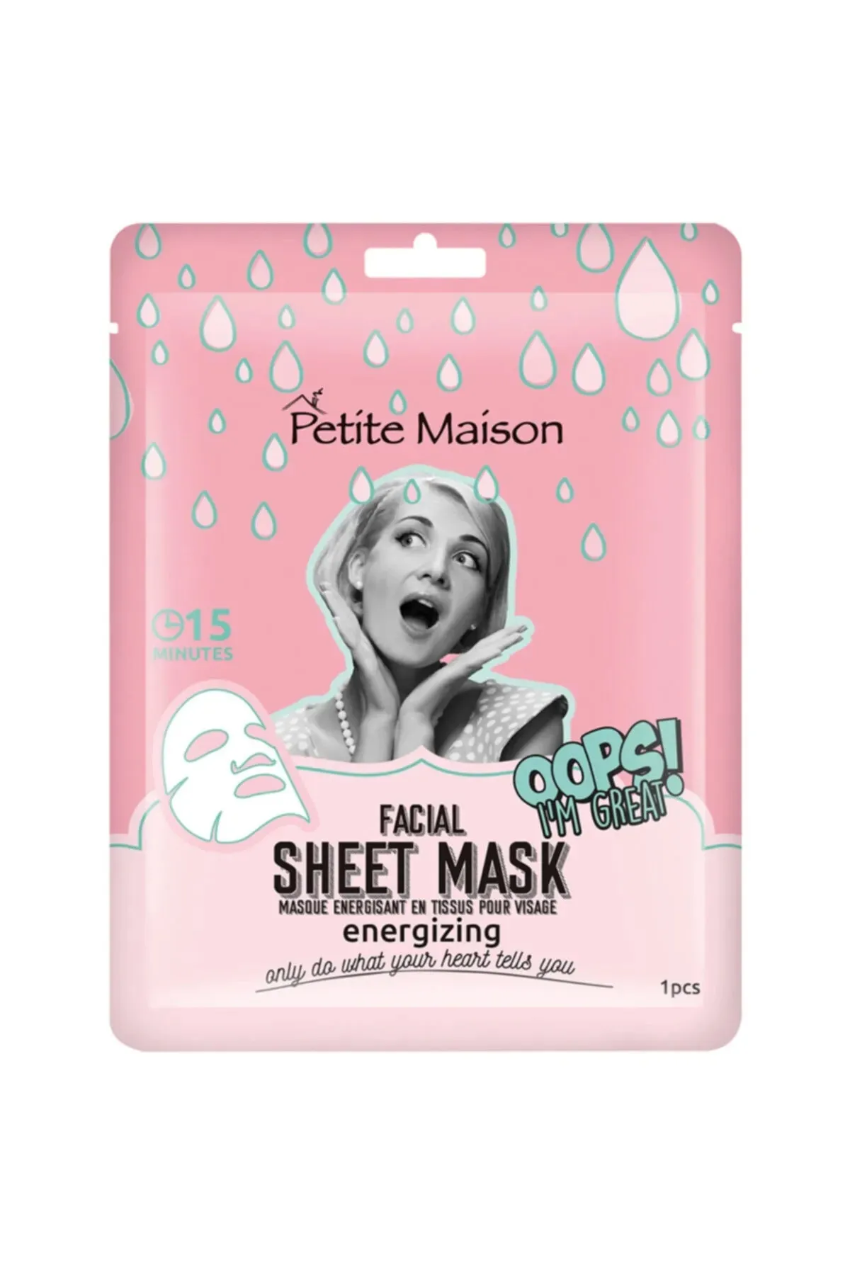 Facial Sheet Mask Pack 3 Pieces (Moisturizing, Purifying, Energizing)