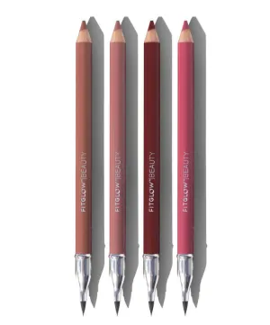 Fitglow Beauty Naturally Nude Vegan Lip Liner Set