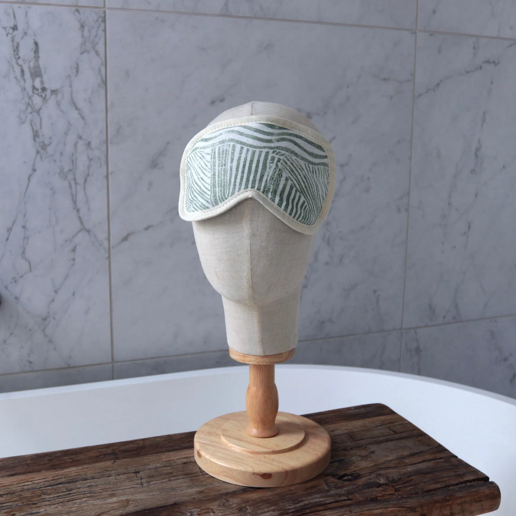 Forest Green Harvest Eye Mask