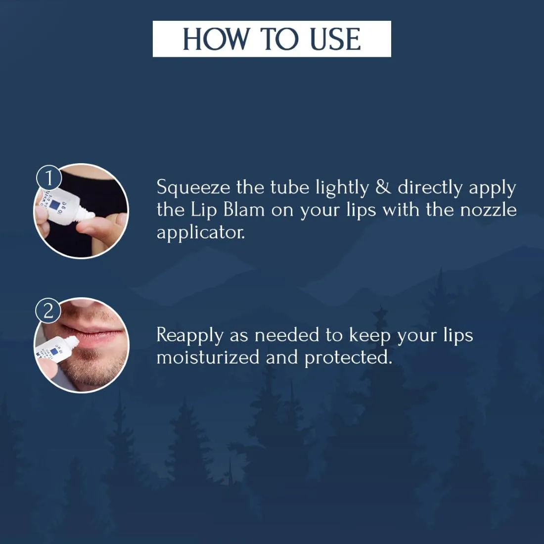 Forest Hill Lip Balm For Men, 10g