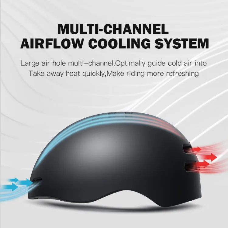 Foxwear V6 720P HD Video Recorder Cycling Smart Helmet with WiFi, Size: 54-61cm(Black)