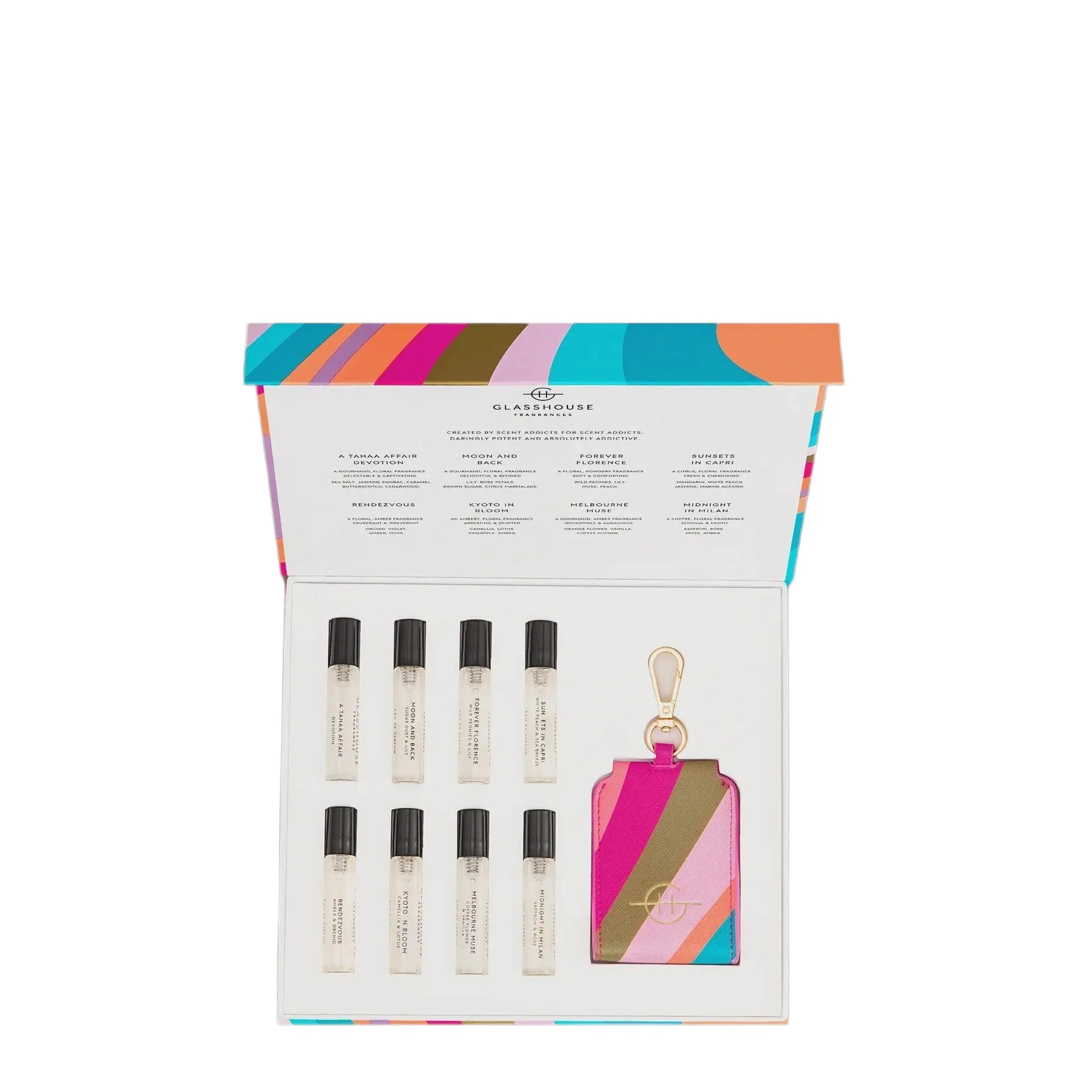 Fragrance Library and Travel Case Keyring