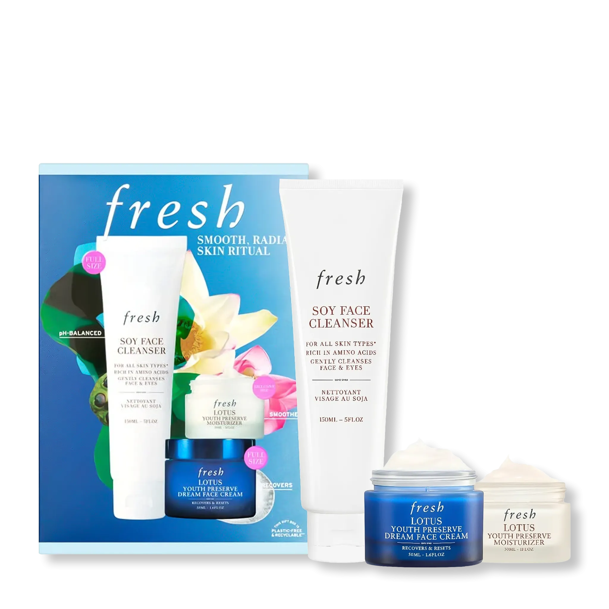 Fresh Smooth Radiant Skin Ritual Set