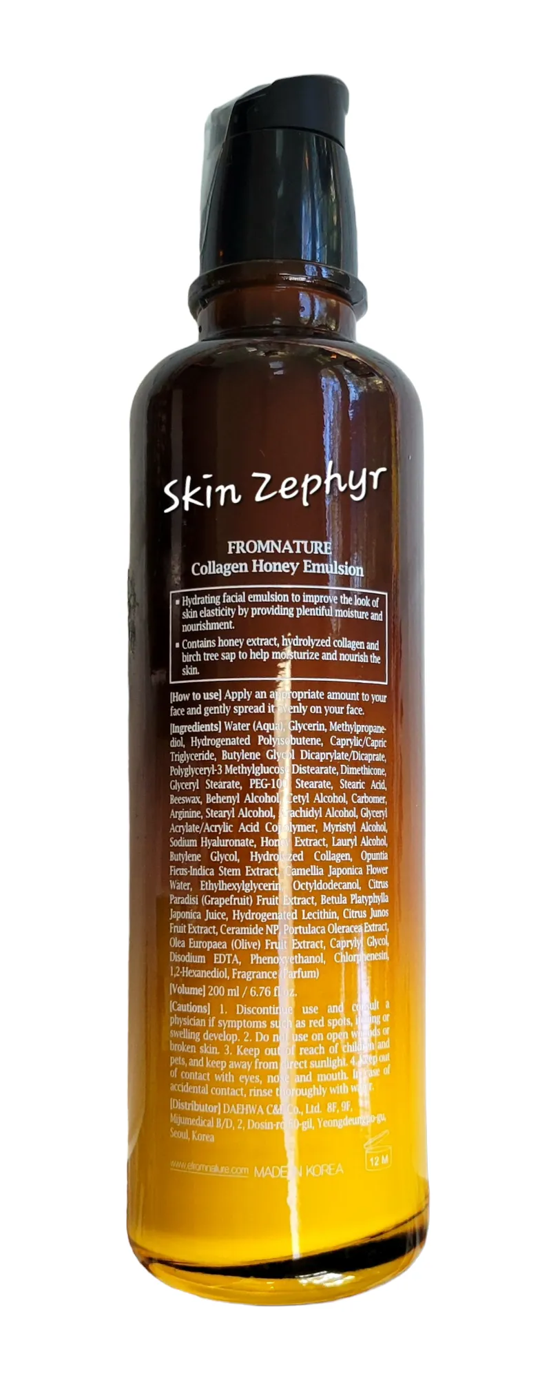 From Nature Collagen Honey Emulsion
