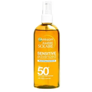 Garnier Ambre Solaire Sensitive SPF50  Nourishing Protective Sun Oil 150ml