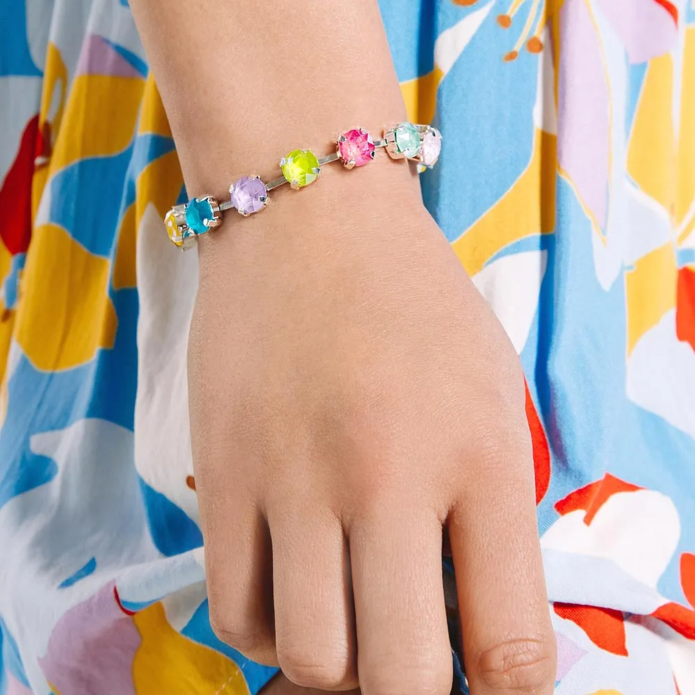 Gelato Pastel Colour Crystal Bracelet