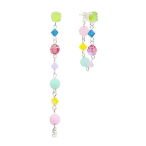 Gelato Pastel Colour Crystal Earrings