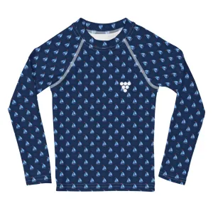 Girls (2T-7) UPF 50 Rash Guard - Cape Cod Salboats