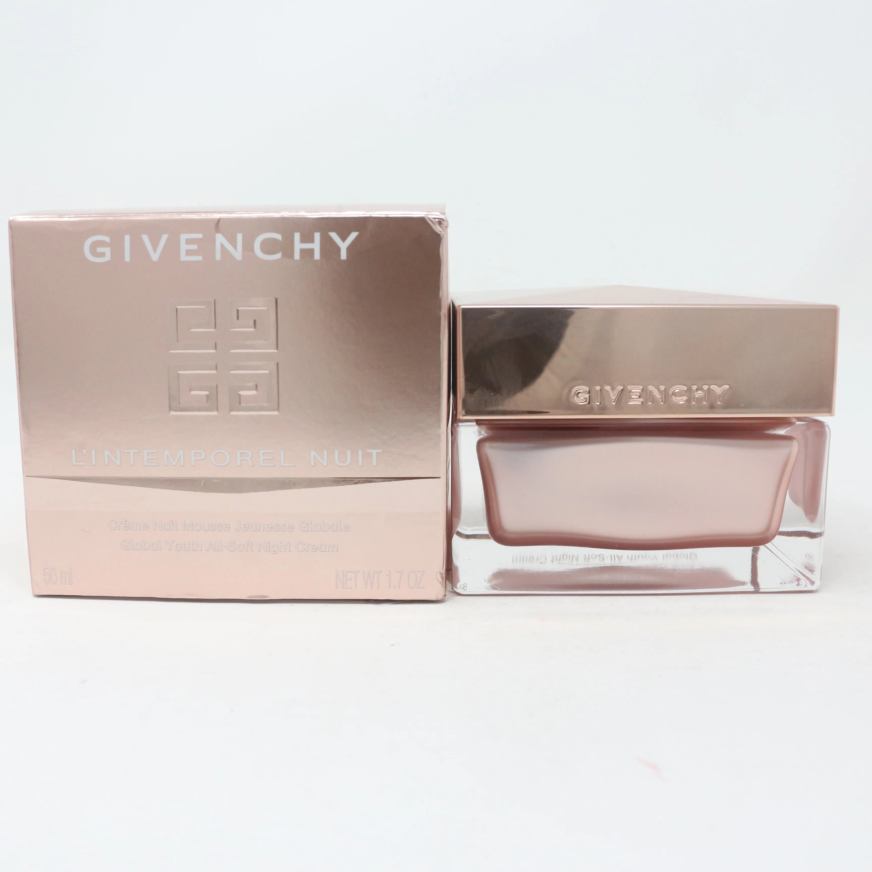 Givenchy L'intemporel Nuit Global Youth All-Soft Night Cream 1.7oz  New In Box