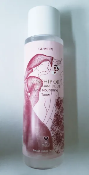 Glamfox Rosehip Oil   Niacinamide 5% Hydra Nourishing Toner