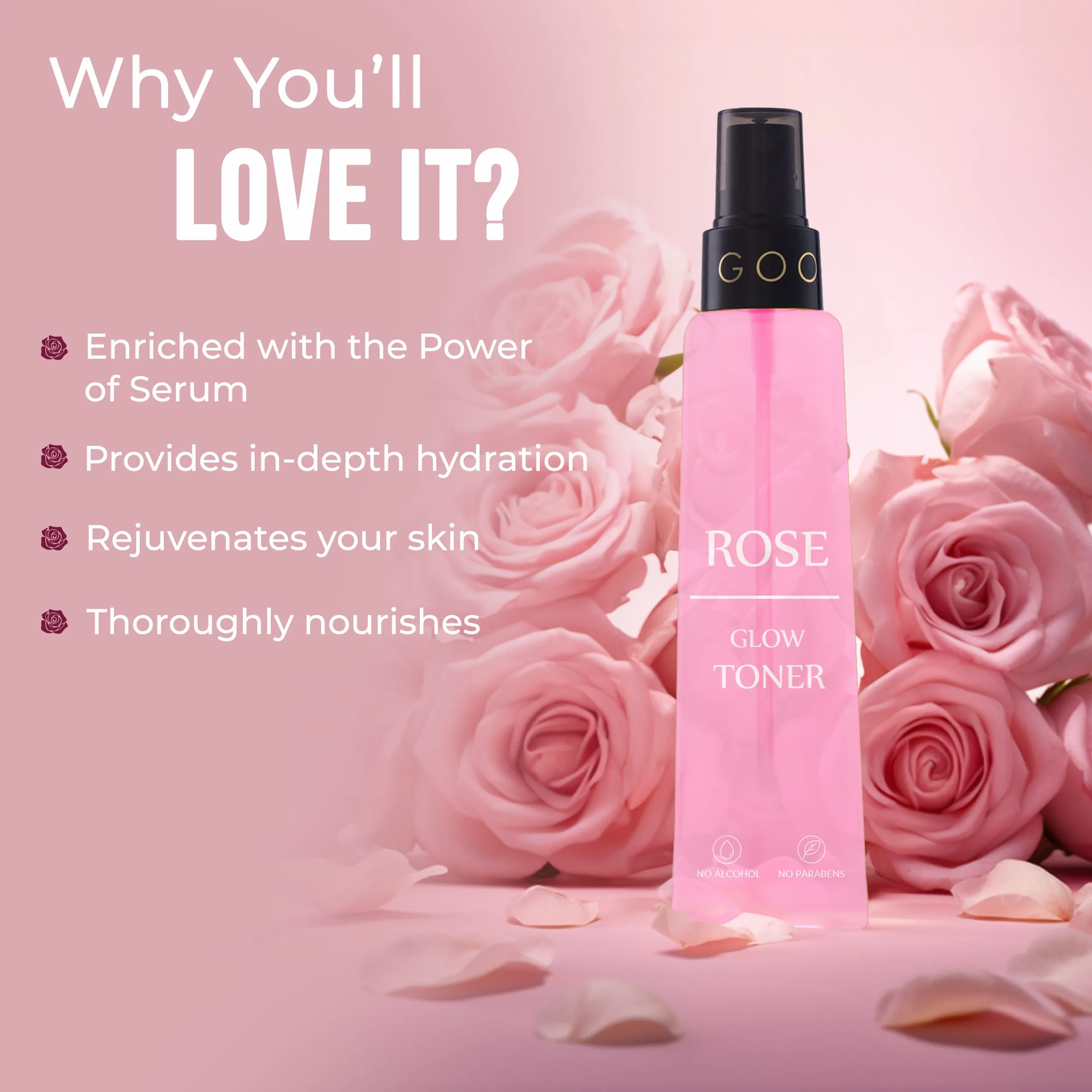 Glow Rose Toner 150ml