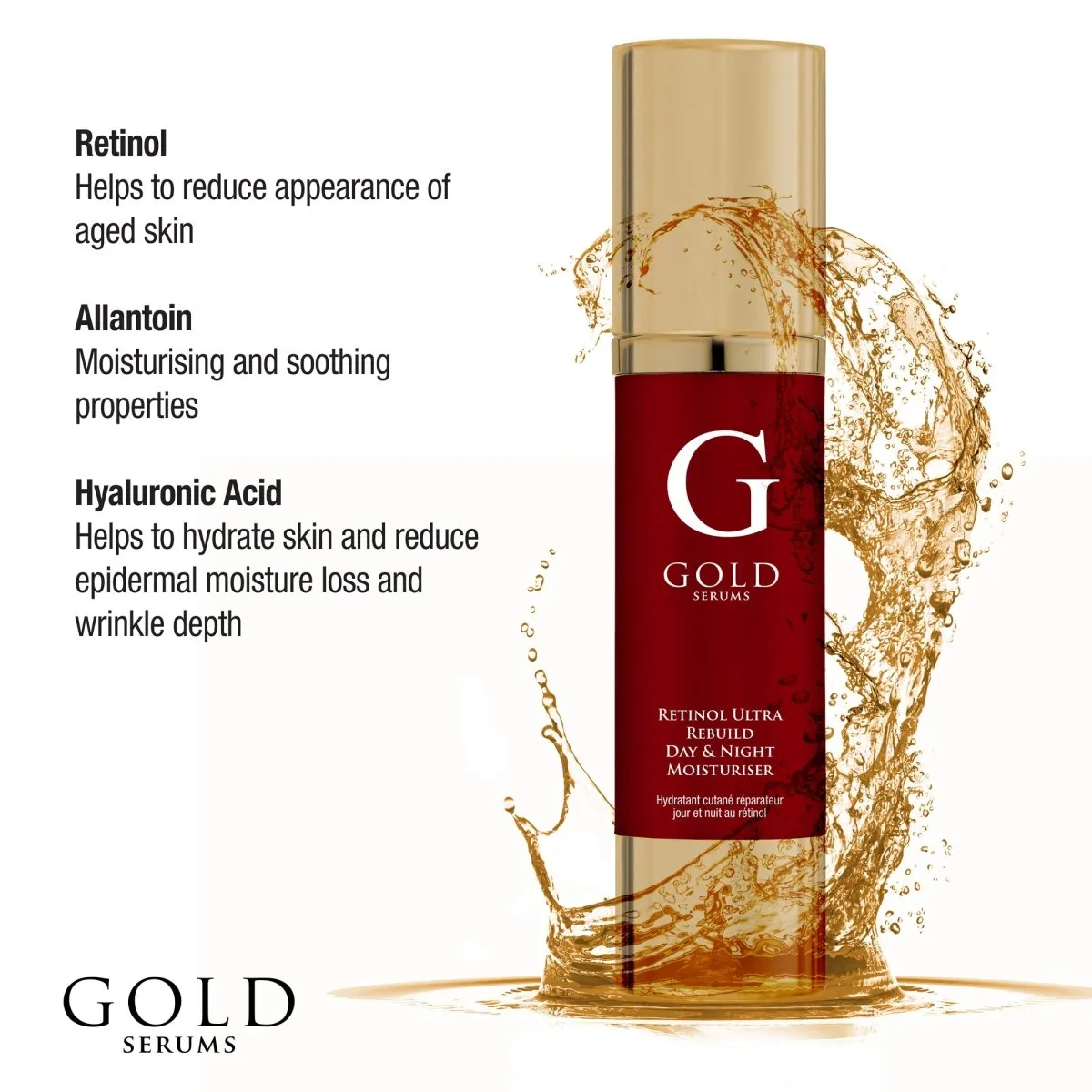 Gold Serums Marine Collagen & Retinol