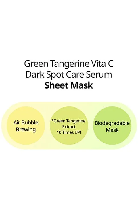 Goodal Green Tangerine Vitamin C Mask 1Pcs. 1Box(5pcs)