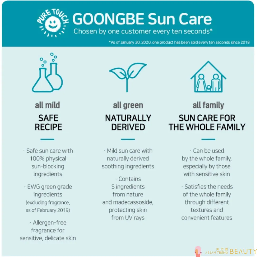 Goongbe Waterful Sun Lotion Mild SPF50  PA     80g