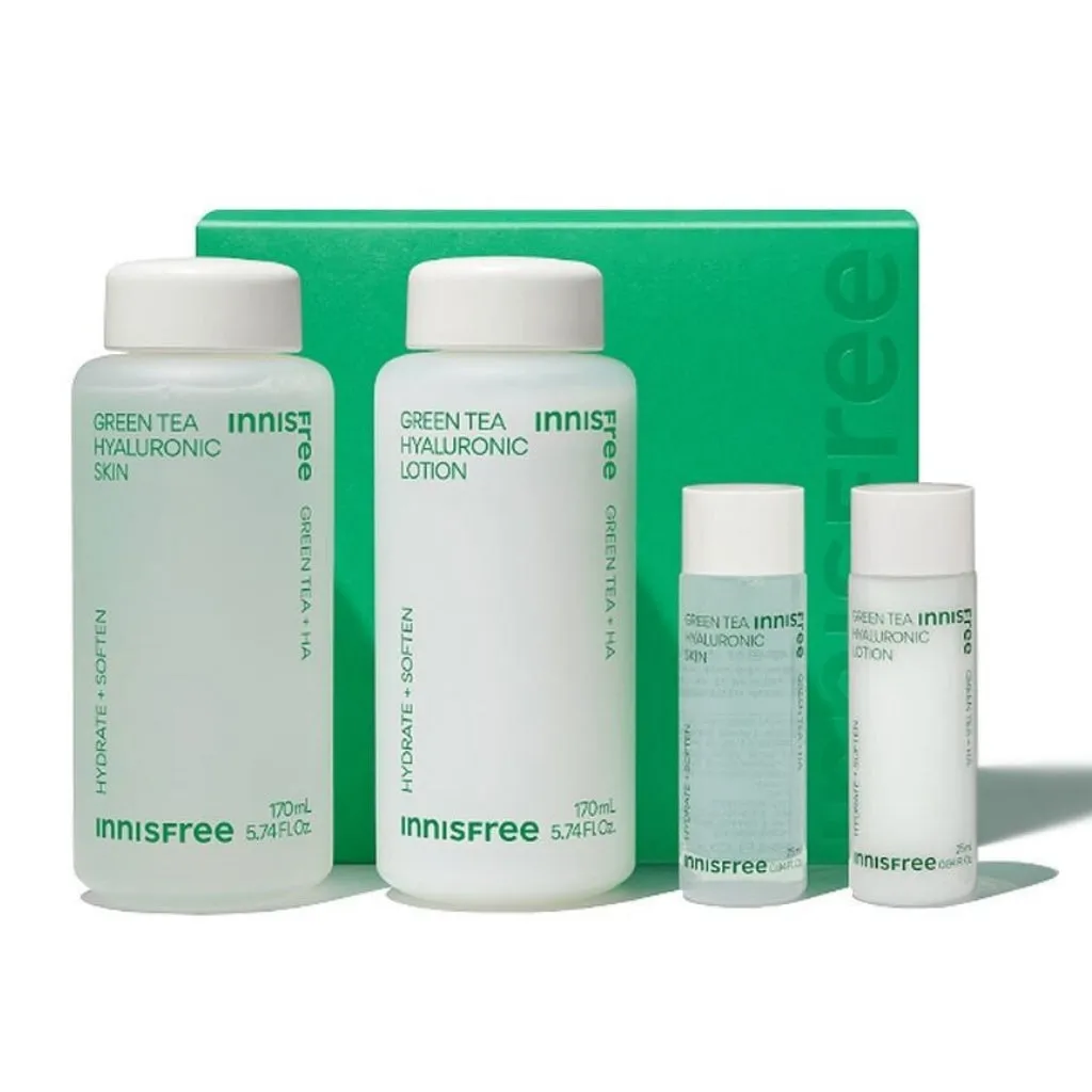 Green Tea Hyaluronic Skin Care Set