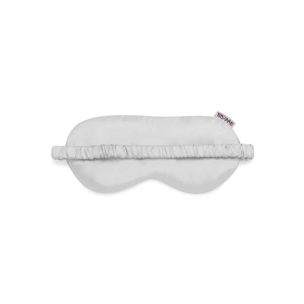 Grey Silk Sleep Mask