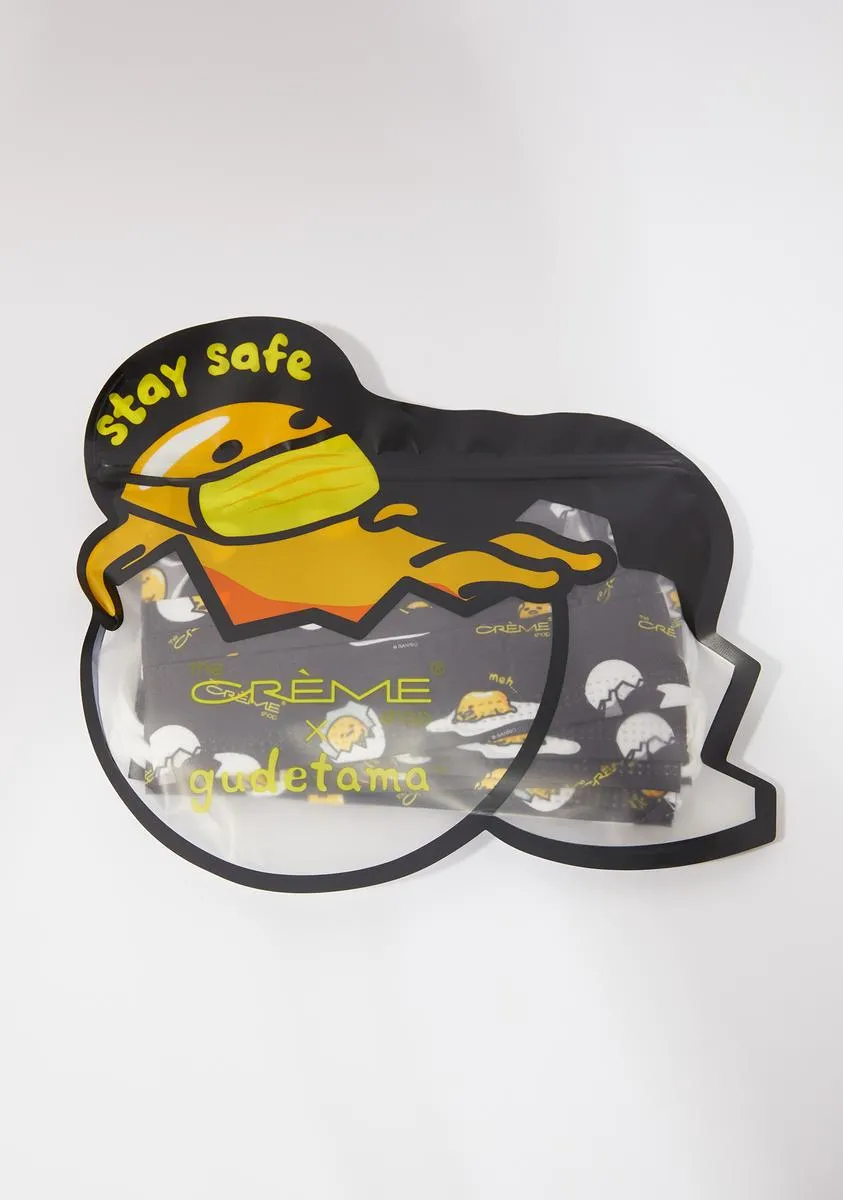Gudetama Disposable Protective Face Masks
