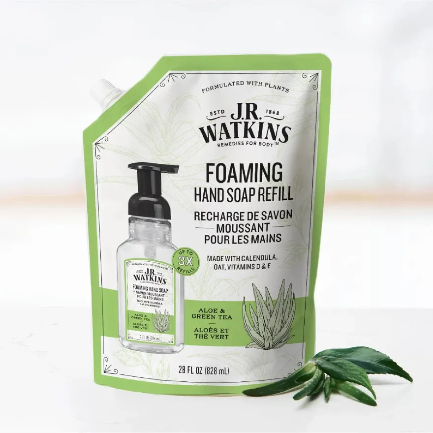 Hand Soap Foaming Aloe & Green Tea 28floz Refill